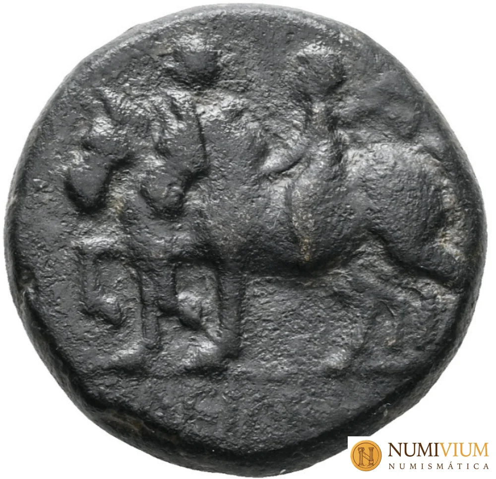 REINO DE COMAGENE. Epífanes y Calínico. Æ (7,59 g 19 mm). Licaonia. Rara