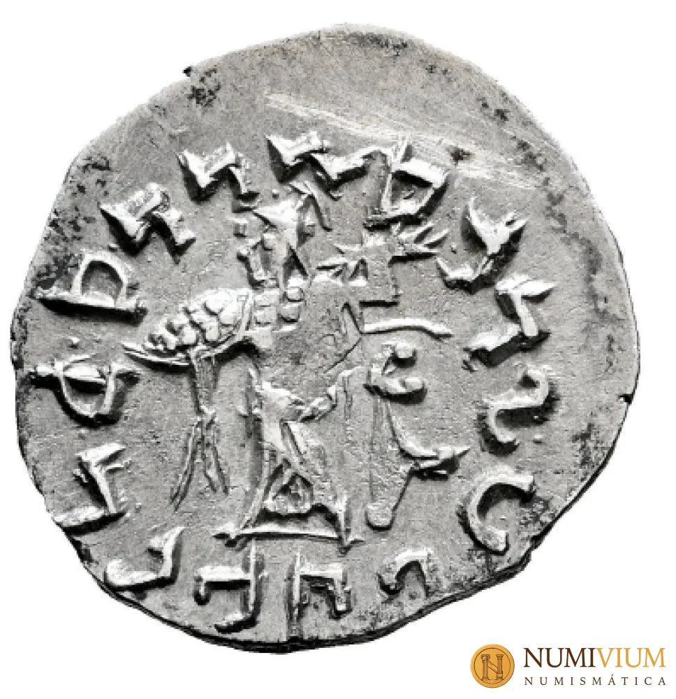 Reino de Indogrecia. Apollodotos II. Dracma. 85-65 d.C.