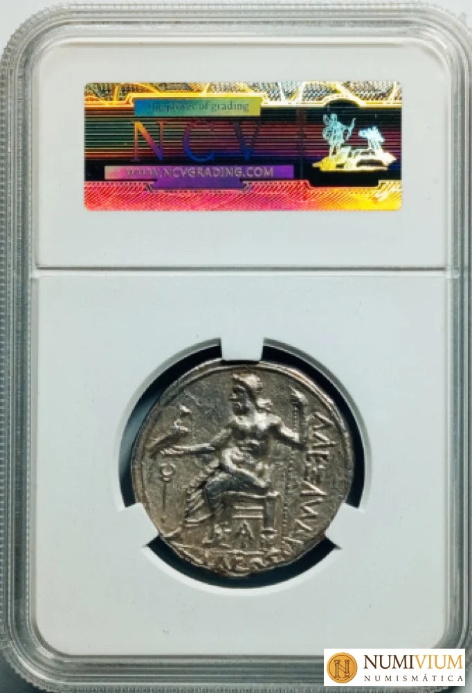 Reino de Macedonia. Tiempos de Alejandro III - Filipo III. Tetradracma. 327-320 a.C. AU50