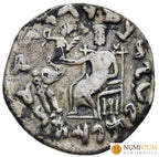 Reyes de Bactria. ANTIALKIDAS NIKEPHOROS (aprox. 130-120 a.C.). Dracma Dracma