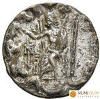 Reyes de Bactria. HERMAIOS SÓTER (aprox. 105-90 a.C.). Tetradracma Tetradracma