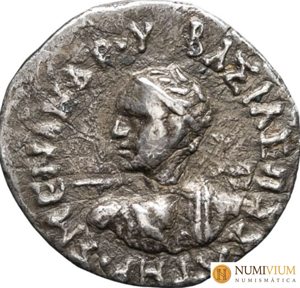 REYES DE BACTRIA: MENANDRO I SÓTER (160-130 a.C.). Dracma Dracma