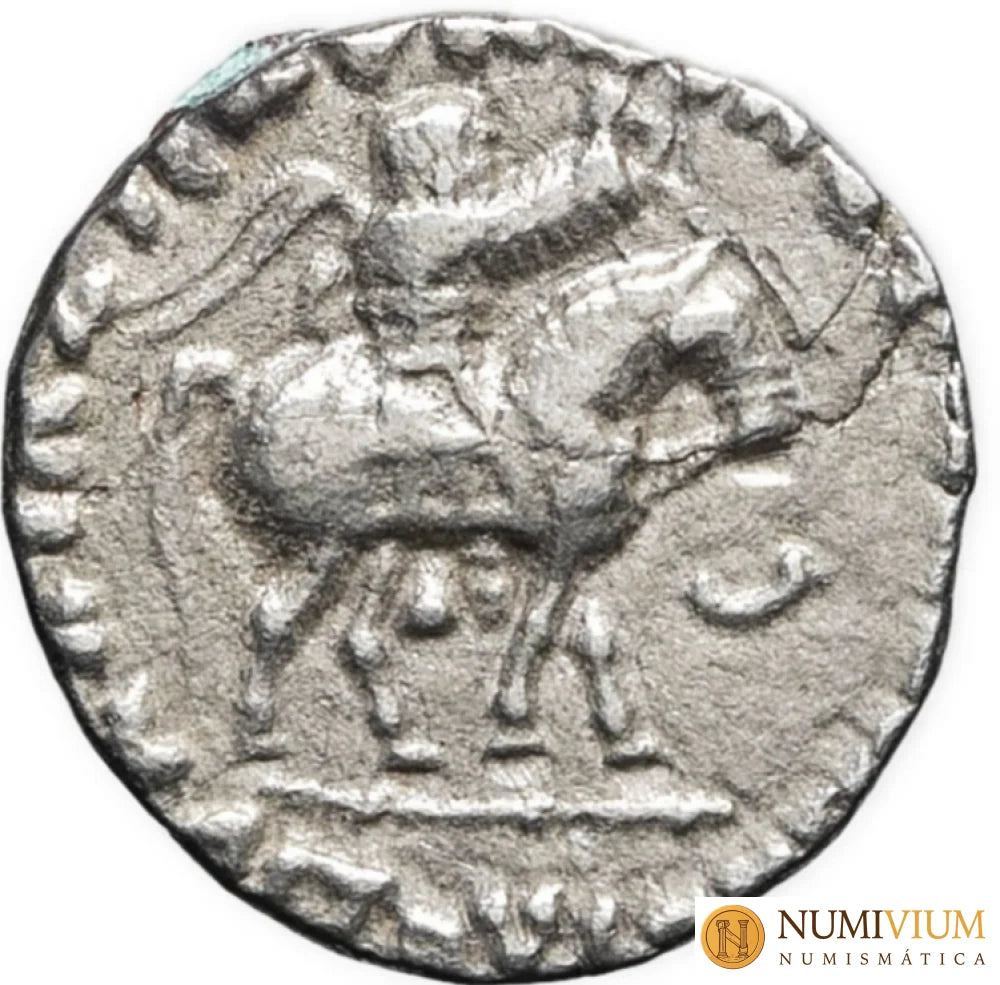 Reyes Indoescitas. Azes II (35-12 a.C.). Dracma Dracma