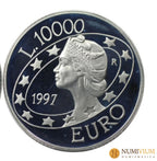 SAN MARINO. 10.000 LIRAS. 1997. PLATA. CALIDAD PROOF.