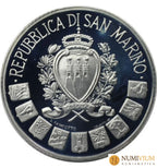 SAN MARINO. 10.000 LIRAS. 1997. PLATA. CALIDAD PROOF.