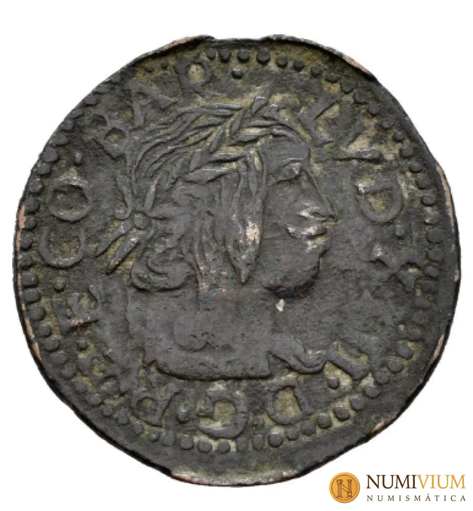 Seiseno. 1642. Gerona. Busto de Luis XIII. MBC-