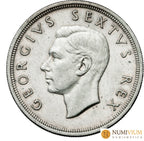 Sudáfrica. 1949. Jorge VI. 5 chelines. Plata. MBC