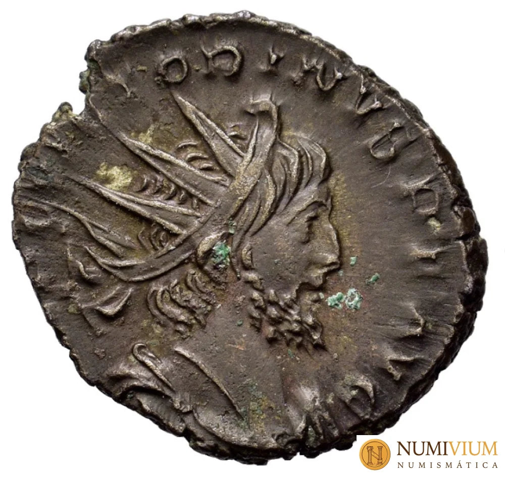 Victorino (269–271). Ceca de Treveri (Tréveris). 2ª emisión comienzos–mediados del año 270 d. C.