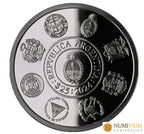 XIII SERIE IBEROAMERICANA ”CAPITALES”. Colección Color. Monedas de 7 países. 2024