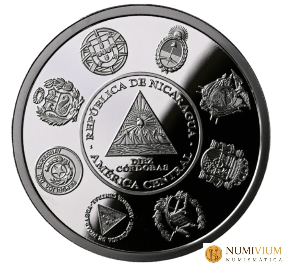 XIII SERIE IBEROAMERICANA ”CAPITALES”. Colección Color. Monedas de 7 países. 2024