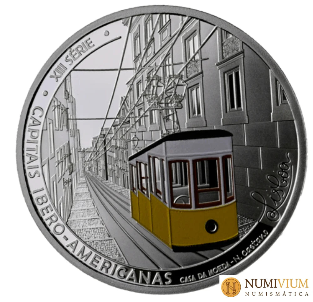 XIII SERIE IBEROAMERICANA ”CAPITALES”. Colección Color. Monedas de 7 países. 2024