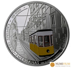 XIII SERIE IBEROAMERICANA ”CAPITALES”. Colección Color. Monedas de 7 países. 2024