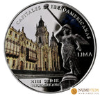 XIII SERIE IBEROAMERICANA ”CAPITALES”. Colección Color. Monedas de 7 países. 2024